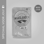 Maaslander 30+ plakken: van €2,89 - €2,99* voor €1,-