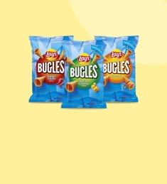 Lay’s Bugles® (zak 125 gr): van €1,65* voor €0,50