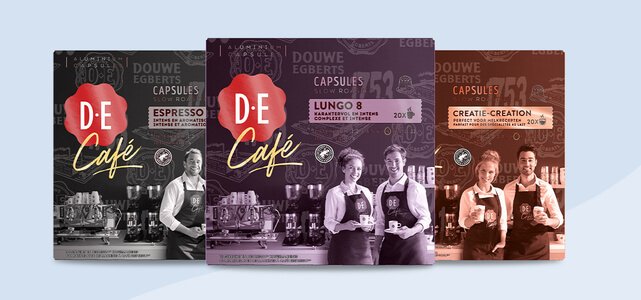D.E Café koffiecups: van €6,29* voor €3,-