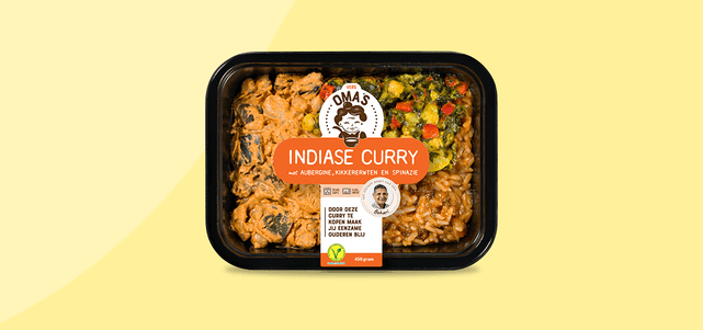 Oma's Indiase Curry: van €6,29* voor €3,15