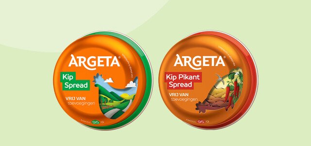 Argeta Kip Spread of Spread Pikant: van €1,73* voor €0,50