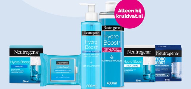 Neutrogena Hydro Boost/Curcuma Clear: van €19,99* voor €10,-