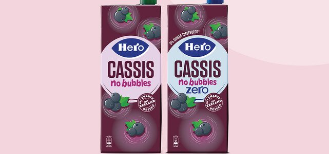 Hero Cassis No Bubbles: van €2,39* voor €1,-