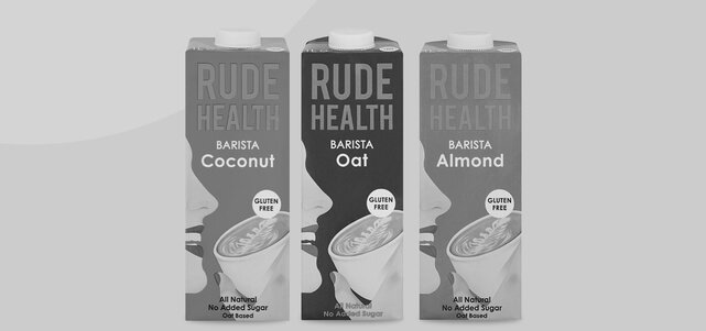 Rude Health Barista Oat, Coconut of Almond: 1 + 1 gratis