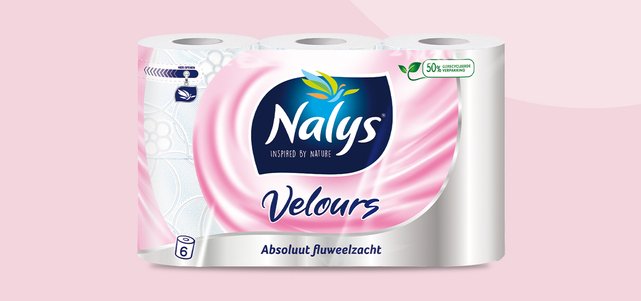 Nalys Velours 6 rollen: van €4,99* voor €2,50