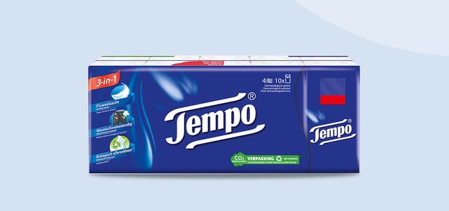 Tempo Original zakdoekjes: van €2,09* voor €1,-